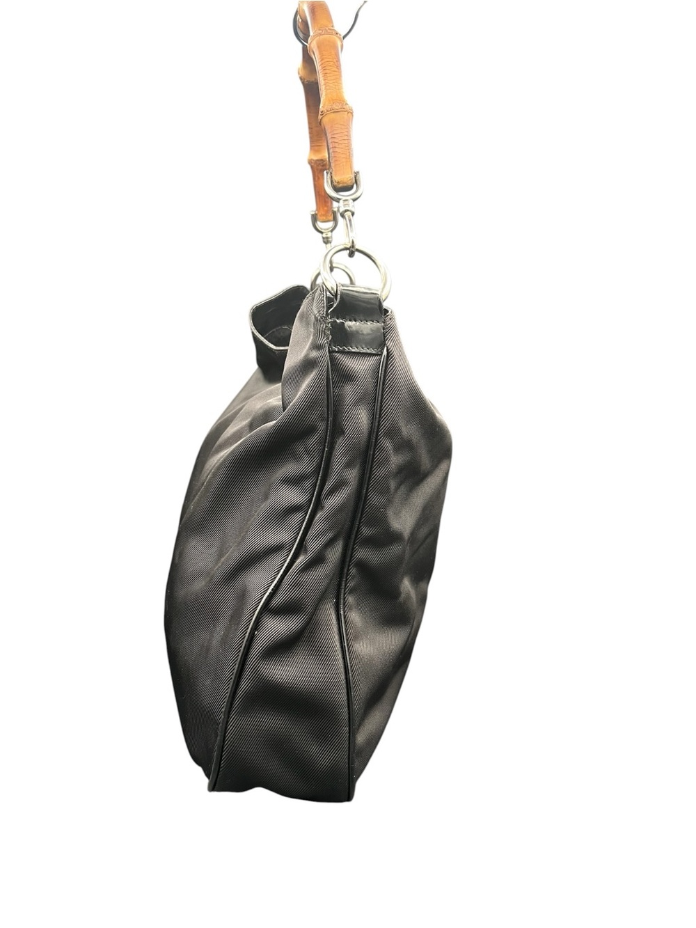 Gucci Diana Black Shoulder Bag with Bamboo Handle - Picture 5 of 10